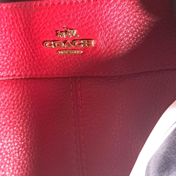 Coach Red Lexy Crossbody Bag - Picture 3 of 14